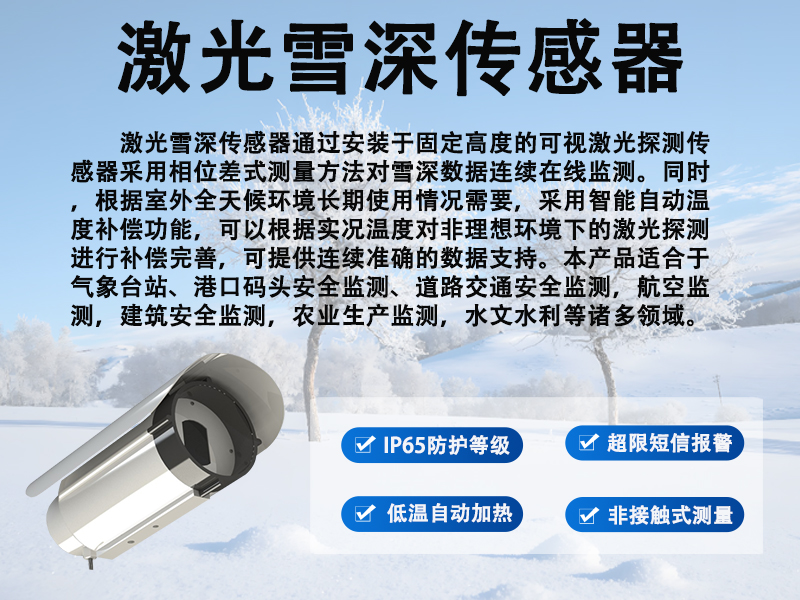 气象生态监测必备：梳理激光雪深传感器在气象领域的核心功能